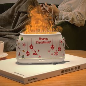 Gift Simulation Small Aromatherapy Mute (Option: White-USB)